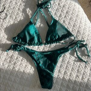 Emerald Green Bikini Set